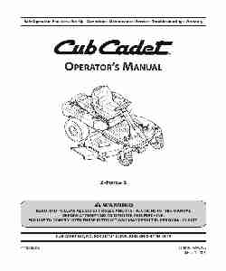 Cub Cadet Lawn Mower Z-Force S-page_pdf